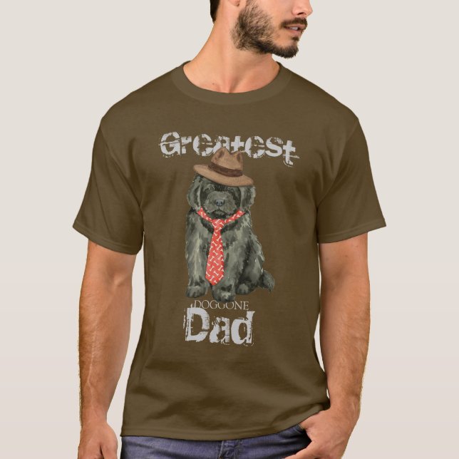Camiseta Newfoundland Dad (Anverso)