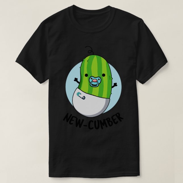 Camiseta Newman Funny Veggie Cuber Pun (Diseño del anverso)