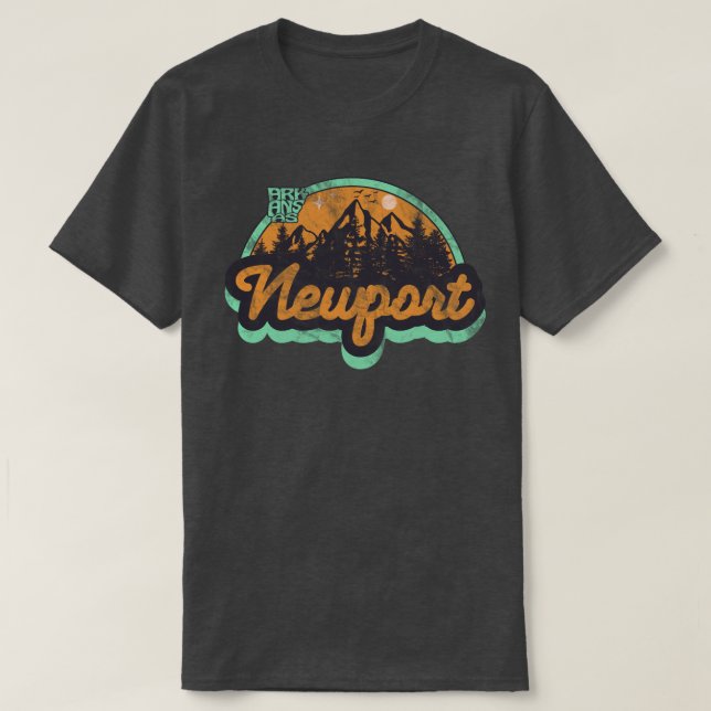 Camiseta Newport, Arkansas (Diseño del anverso)