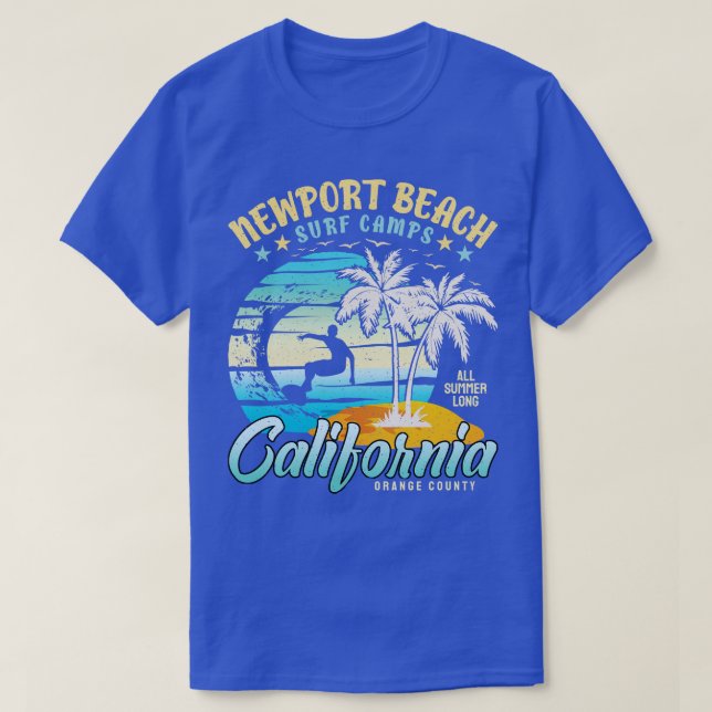 Camiseta Newport Beach (Diseño del anverso)
