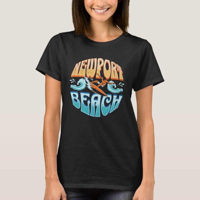 Camiseta Newport Beach 2 (Anverso)