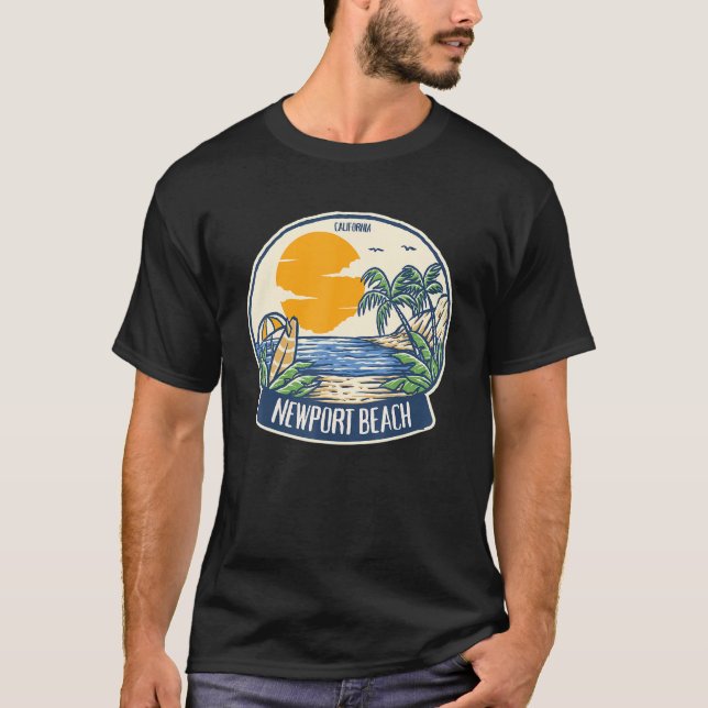 Camiseta Newport Beach California (Anverso)