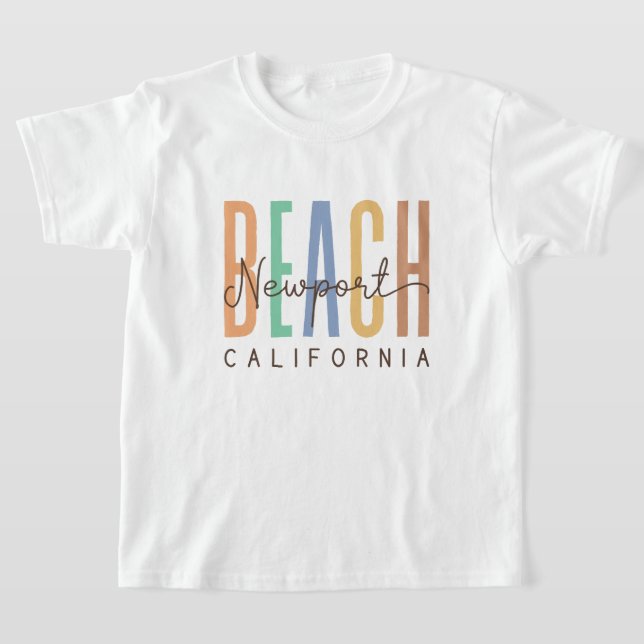 Camiseta Newport Beach California (Sands) (Distribución)