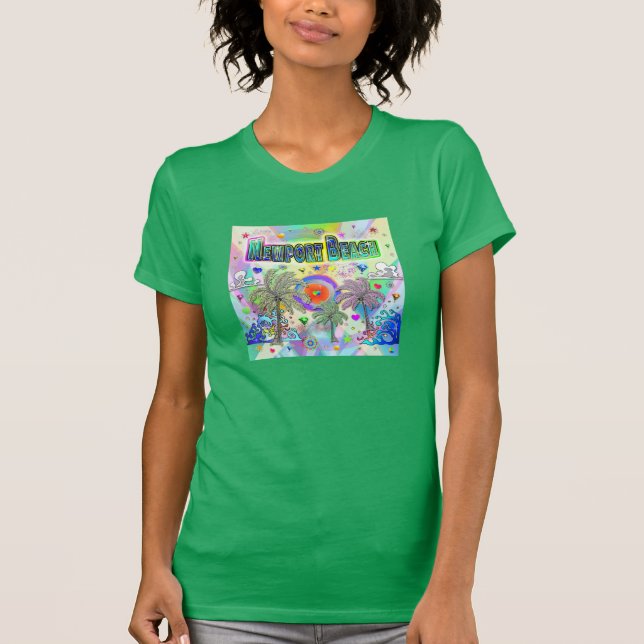 Camiseta Newport Beach Deep Dream T-Shirt (Anverso)