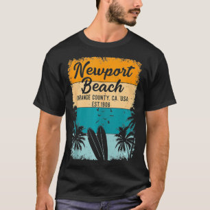 Camiseta Newport Beach Naranja County OC California Gifts S