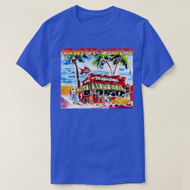 Camiseta Newport Crab Cooker Classic TShirt (Diseño del anverso)