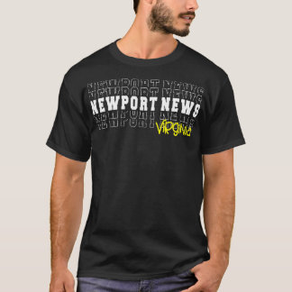 Camiseta Newport News ciudad Virginia Newport News VA