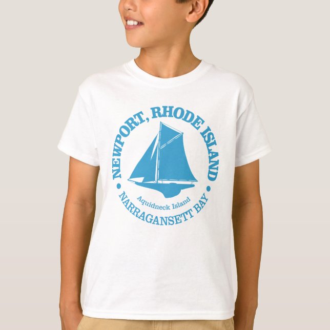 Camiseta Newport RI (sloop) (Anverso)