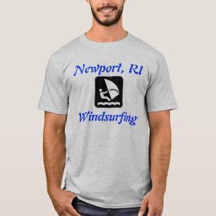 Camiseta Newport, RI Windsurfing se traduce como Newport, R