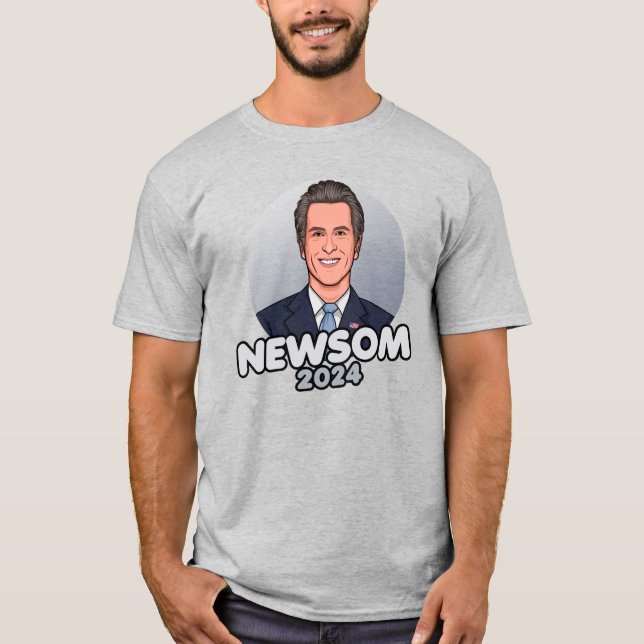 CAMISETA NEWSOM 2024 (Anverso)
