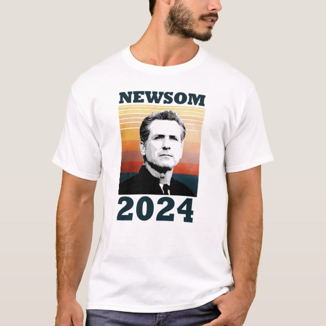 CAMISETA NEWSOM 2024 (Anverso)