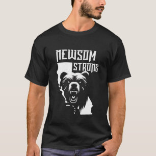 Camiseta Newsom Fuerte California Apoya a Gavin Newsom Supp
