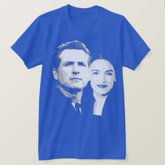 Camiseta Newsom / Ocasio-Cortez