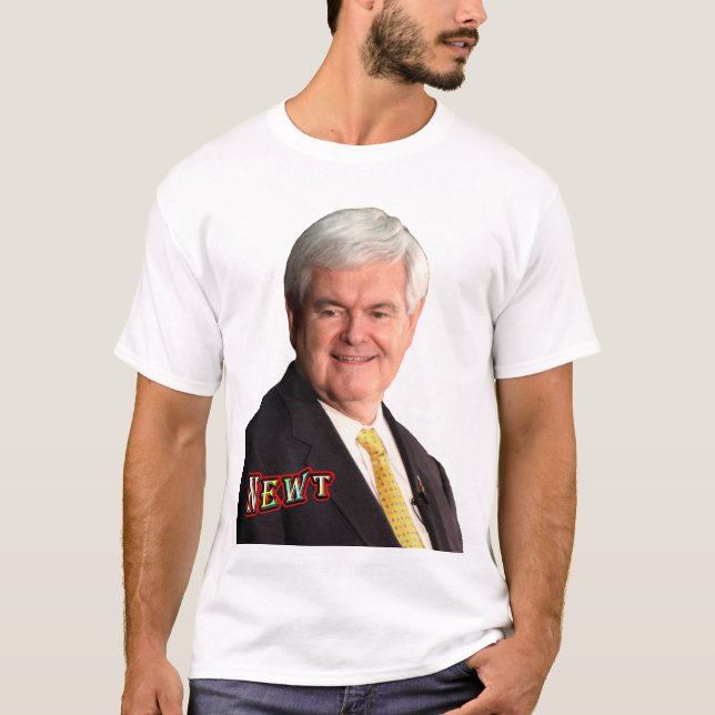 Camiseta Newt Gingrich (Anverso)