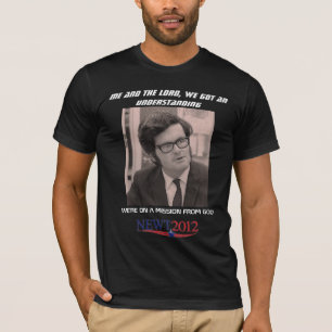 Camiseta Newt Gingrich 2012