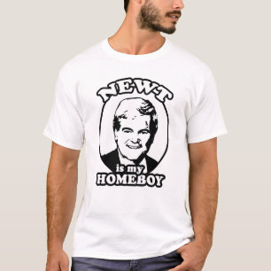 CAMISETA NEWT GINGRICH ES MI HOMEBOY
