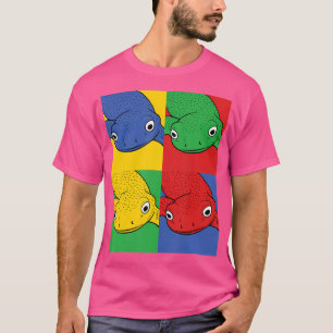 Camiseta Newt Pop Art Salamander