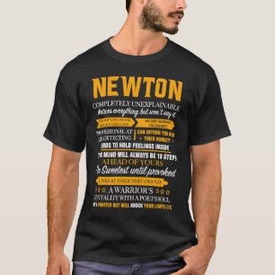 Camiseta NEWTON navidades familiares completamente inexplic