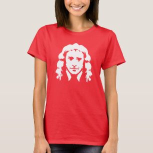 Camiseta Newton sonriente (ropa oscura)