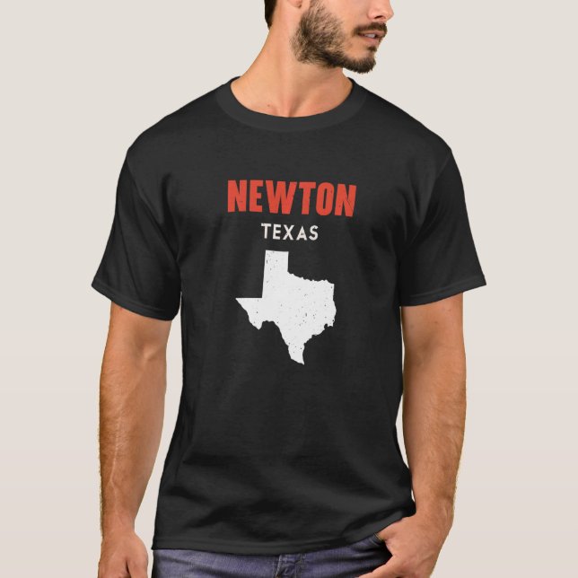 Camiseta Newton Texas Estados Unidos Estados Unidos Viajes  (Anverso)