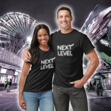 Next Level Blanco Neón Negro