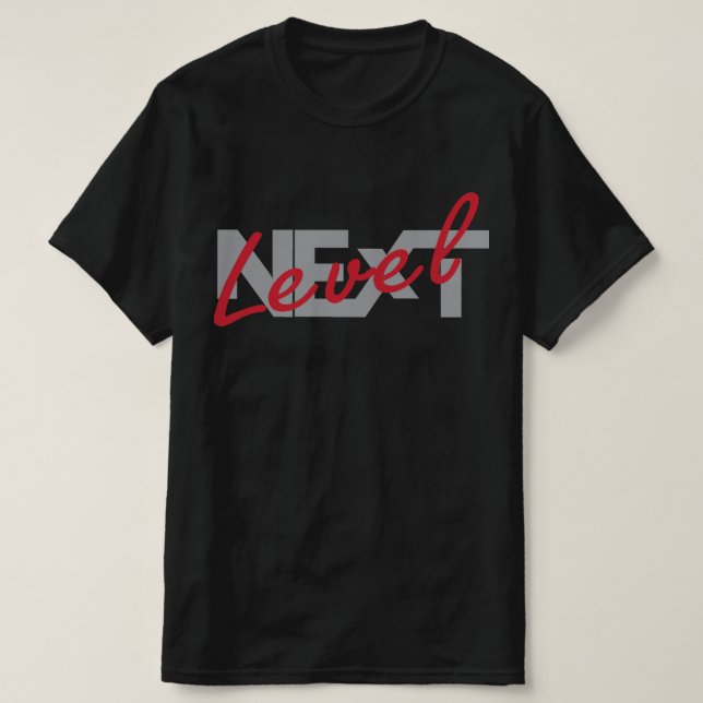 Camiseta Next Level Lion Menshirt – Motivational (Diseño del anverso)