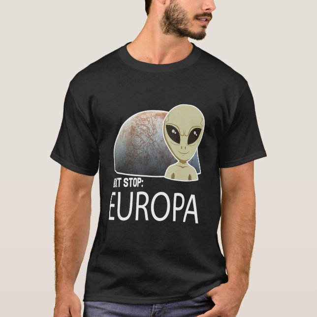 Camiseta Next stop Europa (Anverso)