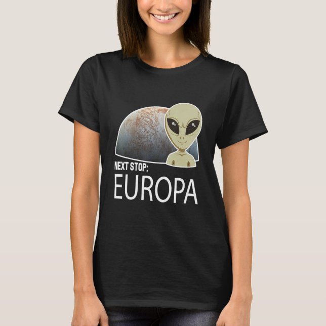 Camiseta Next stop Europa (Anverso)