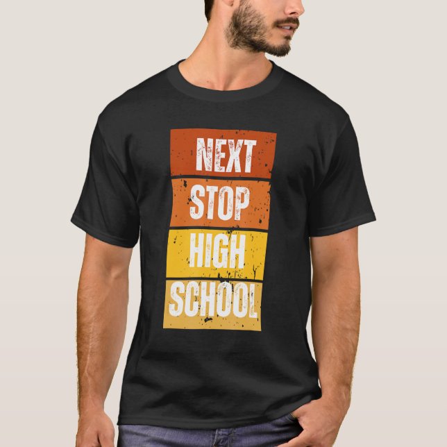 Camiseta Next Stop High School 2 (Anverso)