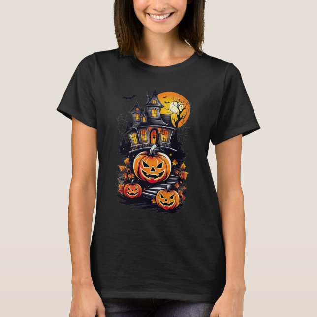 Camiseta Nexus Nocturno, Mansión Húmeda (Anverso)