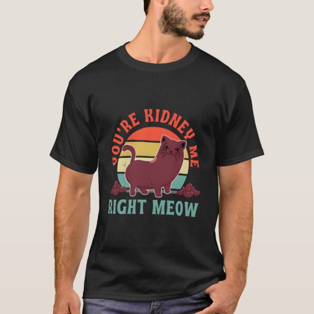 Camiseta Ney Recipient You'Re Ney Me Right Meow Cat (Anverso)