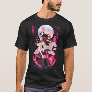Camiseta Nezuko Rage Moon T-Shirt