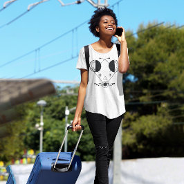 Camiseta Nezumi Zodiac Rat Tee - Estilo Espíritu Geométrico