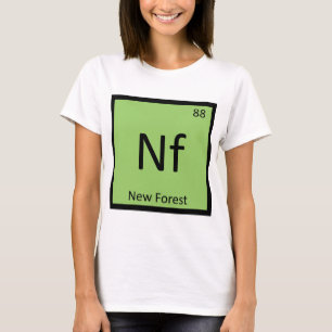 Camiseta Nf - Caballo Elemento Químico Pony del Nuevo Bosqu