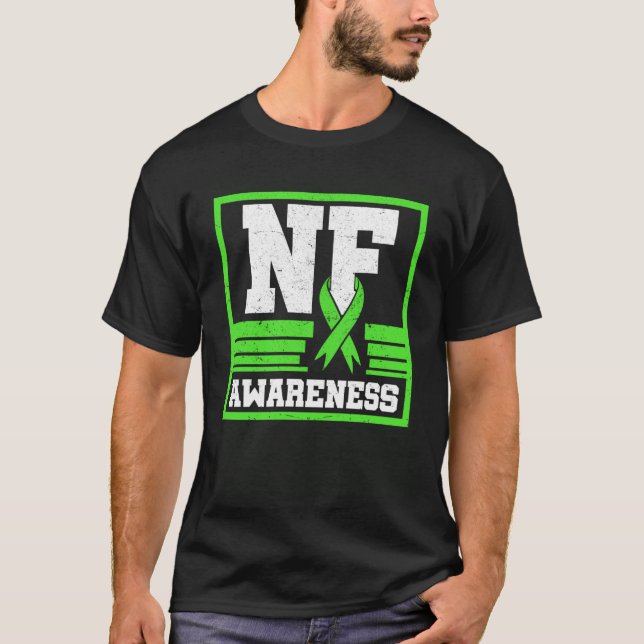 Camiseta NF Conciencia Neurofibromatosis Guerra de Schwanno (Anverso)