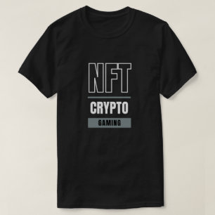Camiseta NFT Crypto Gaming T-Shirt Digital Art & Blockchain