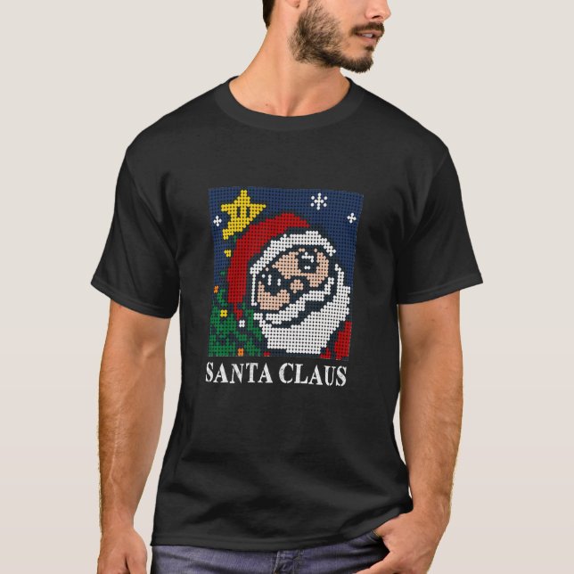 Camiseta Nft Santa Claus Pixel Xmas (Anverso)