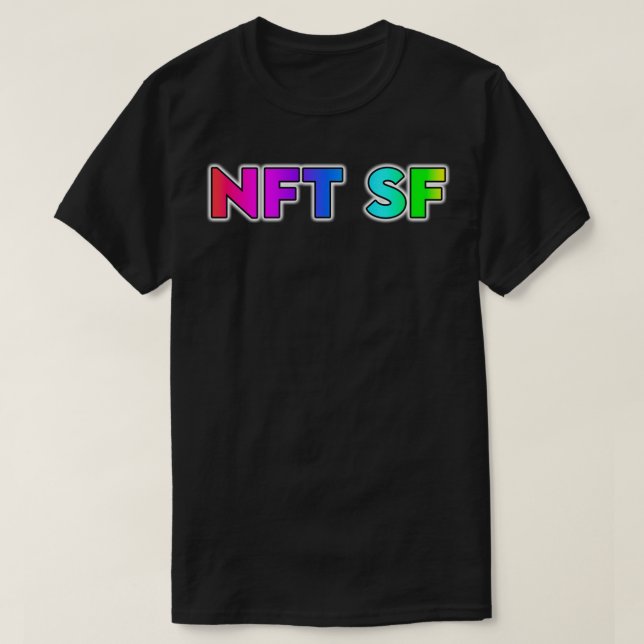 Camiseta NFT SF CRYPTO Currency Club Blockchain Investor Ra (Diseño del anverso)