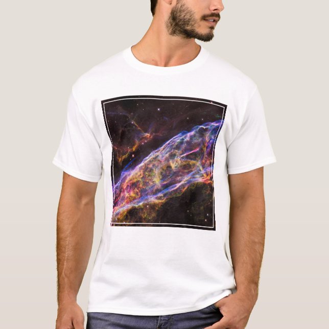 Camiseta Ngc 6960, La Nebulosa de la Escoba de la Bruja. (Anverso)
