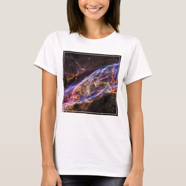 Camiseta Ngc 6960, La Nebulosa de la Escoba de la Bruja. (Anverso)