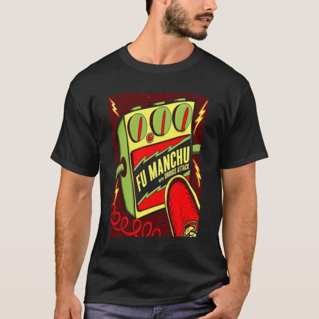 Camiseta NGotakx  fu manchu  Best seller  tshirt 1775png177 (Anverso)