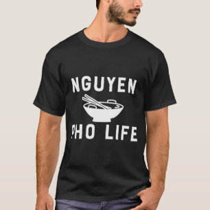 Camiseta Nguyen Pho Life Divertida comida vietnamita asiáti