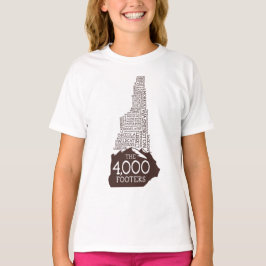 Camiseta NH 4000 Footers (logotipo marrón)