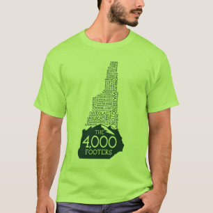 Camiseta NH 4000 Footers (logotipo verde)