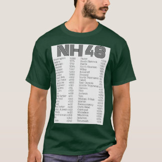 Camiseta NH 48 4000 pies de página