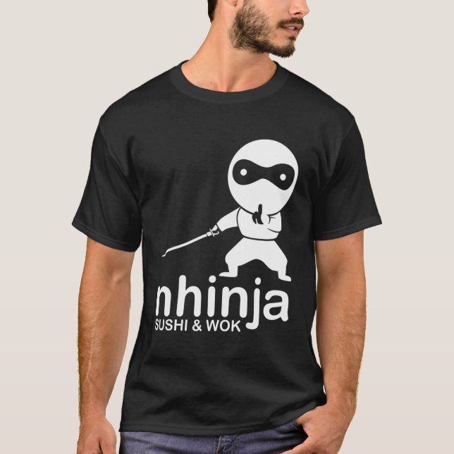 Camiseta Nhinja Sushi Y Wok (Anverso)
