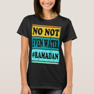 Camiseta Ni siquiera agua Ramadán Ropa musulmana Eid