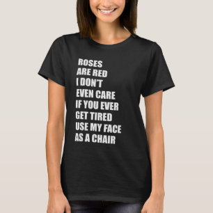 Camiseta Ni siquiera me importa si te cansas usa mi cara co
