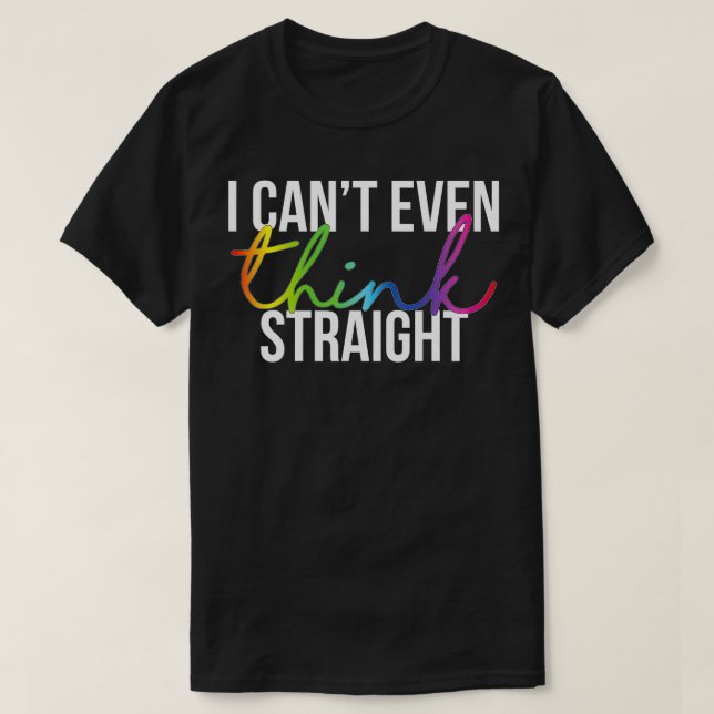 Camiseta Ni Siquiera Puedo Pensar Directamente 1 (Diseño del anverso)