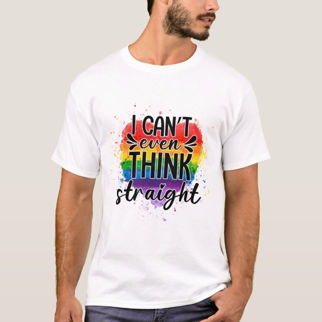 Camiseta Ni siquiera puedo pensar en el regalo directo del  (Anverso)
